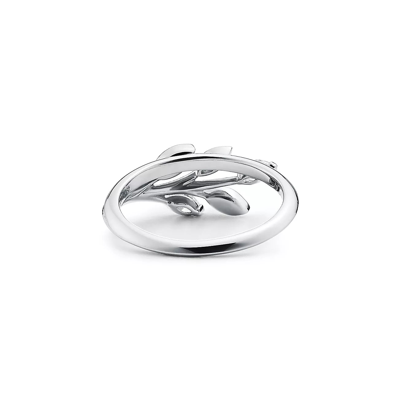 Diamond Vine Ring in Platinum